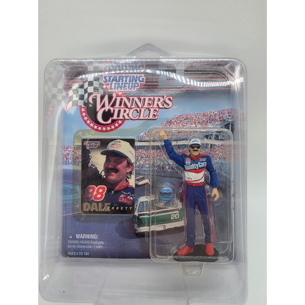 Dale Jarrett 1997 Starting Lineup Winners Circle NASCAR Action Figure 88 Kenner